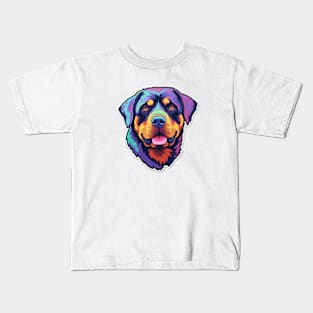 Robust Rottweiler - Canine Companion Design Kids T-Shirt